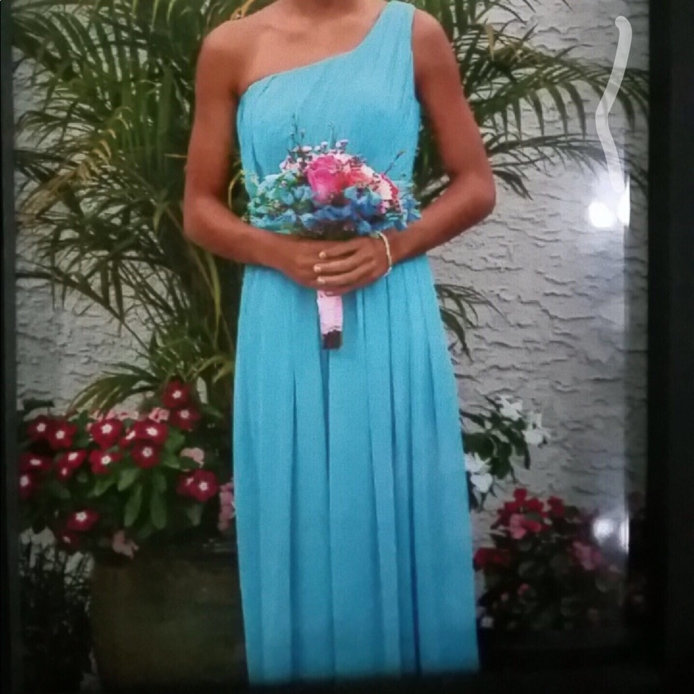 Teal Bridesmaid Dress